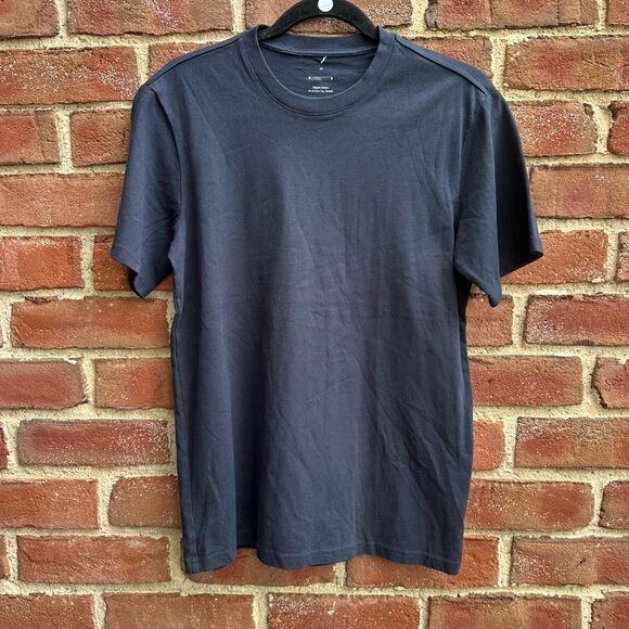 Everlane Men's Organic Cotton Short Sleeve Crew Neck T-Shirt Navy Blue XS NWOT - Picture 2 of 5